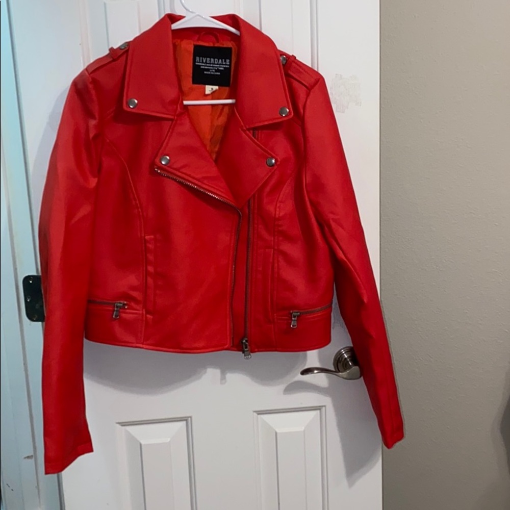 South side serpents leather jacket.